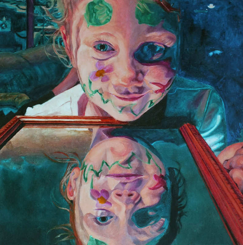 Solange with Face Paint